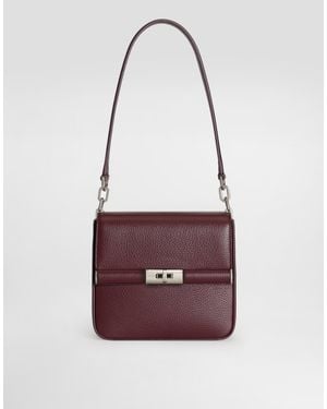 Dolce & Gabbana Deerskin Bag - Purple