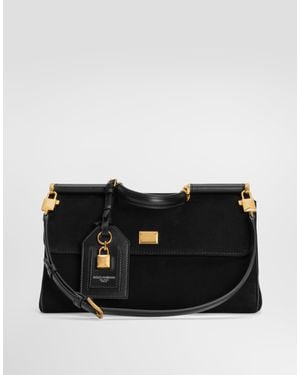 Dolce & Gabbana Medium My Sicily Handbag - Black