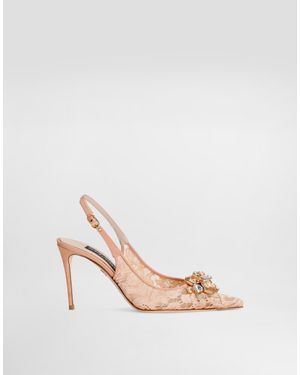 Dolce & Gabbana Slingback - White