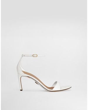 Dolce & Gabbana Leather Sandals - White