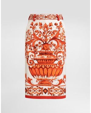 Dolce & Gabbana Gonna - Orange