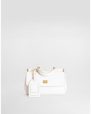 Dolce & Gabbana Mini My Sicily Handbag - White