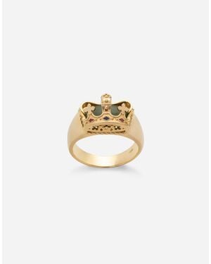 Dolce & Gabbana 18K Royal Ring - Metallic