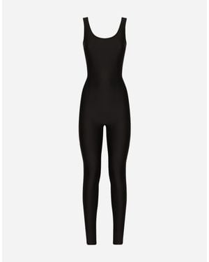Dolce & Gabbana Jersey Jumpsuit - Black