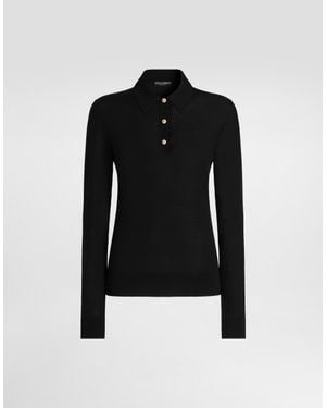 Dolce & Gabbana Pullover Aus Kaschmir - Schwarz