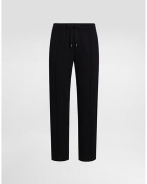 Dolce & Gabbana Jersey Jogging Trousers - Black