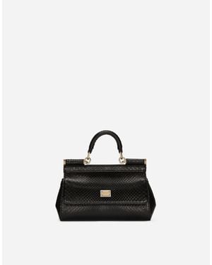 Dolce & Gabbana Sicily スモール ハンドバッグ - ブラック