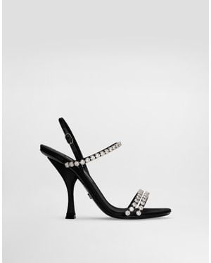 Dolce & Gabbana High Heel Sandals - Black