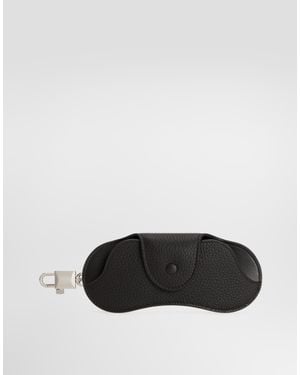 Dolce & Gabbana Calfskin Eyewear Case - Black