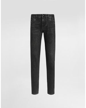 Dolce & Gabbana Denim Trousers - Grey