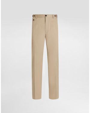 Dolce & Gabbana Dolce & Gabbana Trousers - Natural