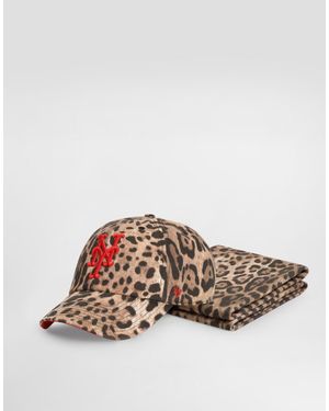 Dolce & Gabbana X '47 New York Mets Leo-Print Balaclava - White