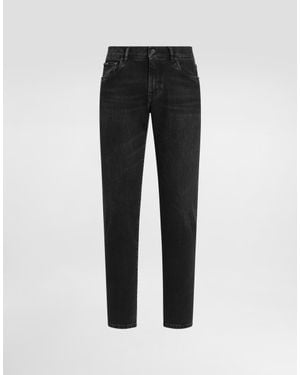 Dolce & Gabbana Denim Pants - Black