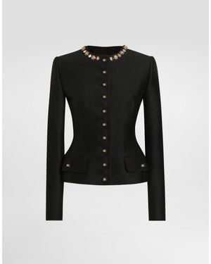 Dolce & Gabbana Single-Breasted Jacket - ブラック