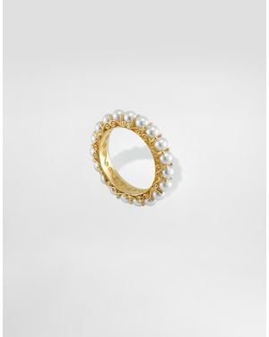 Dolce & Gabbana Pearl Earrings 18-Carat And Pearls - White