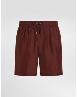 Dolce & Gabbana Boxer Da Mare Medio - Rosso