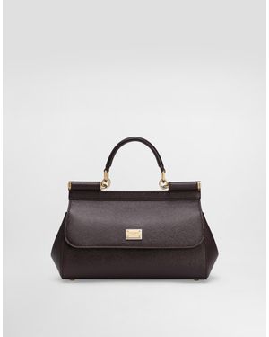 Dolce & Gabbana Borsa A Mano Sicily Media - Nero