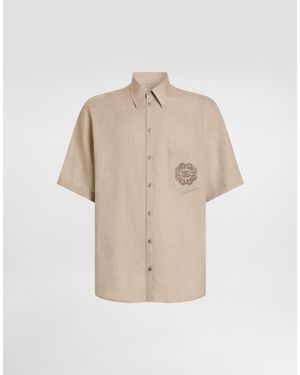 Dolce & Gabbana Camicia Portofino - Neutro