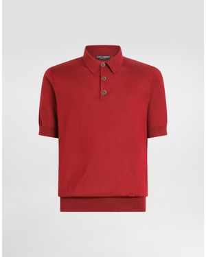 Dolce & Gabbana Polo M/C - Red
