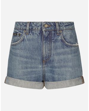 Dolce & Gabbana ショートパンツ デニム - ブルー