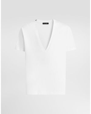 Dolce & Gabbana Jersey T-Shirt - White