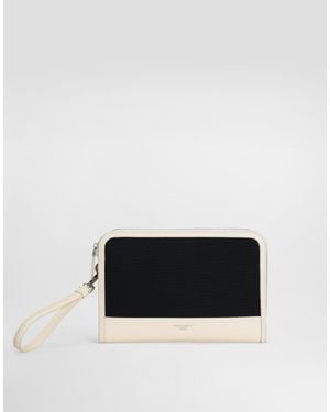 Dolce & Gabbana Clutch Atene Aus Baumwolle - Schwarz
