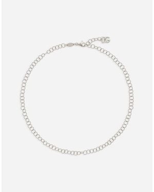 Dolce & Gabbana Collana A Catena - Neutro