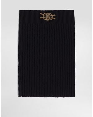 Dolce & Gabbana Knitted Neck Warmer - Black