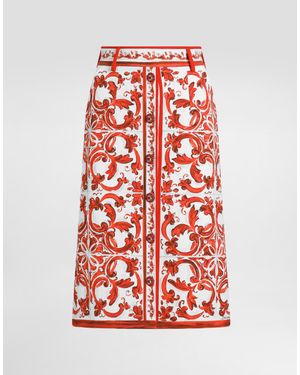 Dolce & Gabbana Gonna - Red