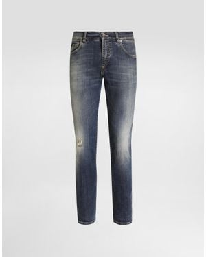 Dolce & Gabbana Denim Trousers - Blue