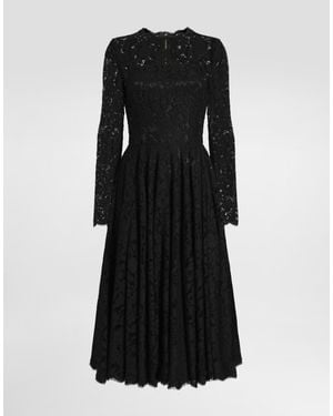 Dolce & Gabbana Lace Dress - Black