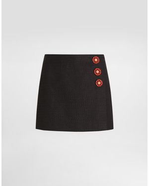 Dolce & Gabbana Miniskirt - Black