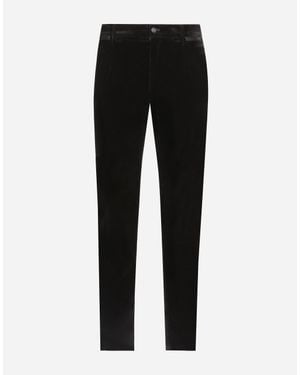 Dolce & Gabbana Pantalone Classico Tuxedo - Nero