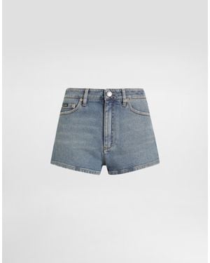Dolce & Gabbana Denim Shorts - Blue