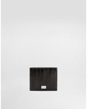Dolce & Gabbana Eel Skin Wallet - ホワイト