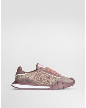 Dolce & Gabbana Trainer Bassa - Pink