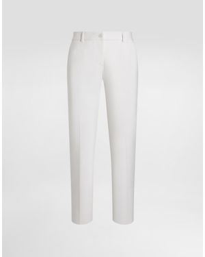 Dolce & Gabbana Wool Pants - White