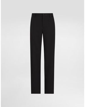 Dolce & Gabbana Pantaloni Tuxedo - Nero