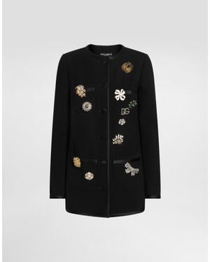 Dolce & Gabbana Single-Breasted Jacket - Black