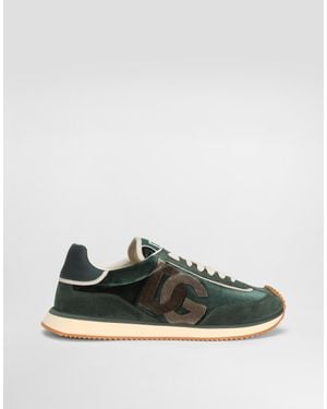 Dolce & Gabbana Sneaker Dg Cushion - Grün