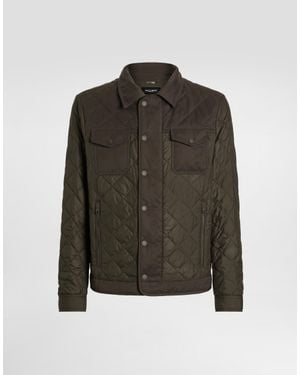 Dolce & Gabbana Quilted Jacket - Natural