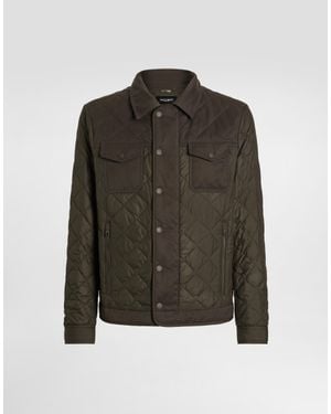 Dolce & Gabbana Steppjacke - Grün