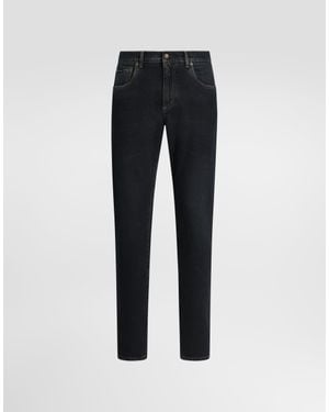 Dolce & Gabbana Denim Trousers - Blue