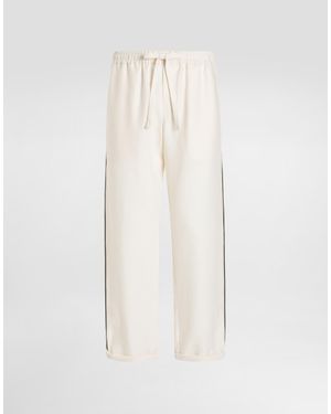 Dolce & Gabbana Linen Fabric Pajama Pants - ナチュラル