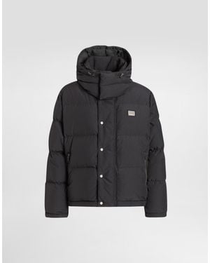 Dolce & Gabbana Padded And Quilted Jacket - Black