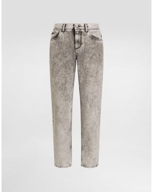 Dolce & Gabbana Denim Pants - Grey