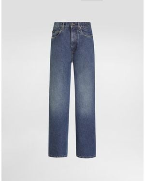 Dolce & Gabbana 5-Pocket Denim Pants - Blue