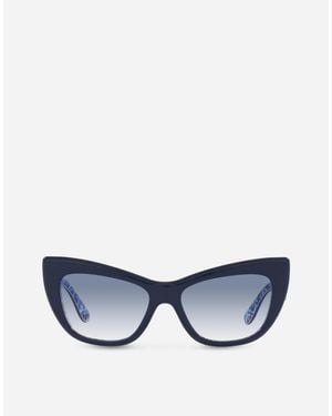 Dolce & Gabbana New Print Sunglasses - Blue