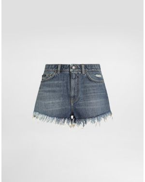 Dolce & Gabbana Denim Shorts - Blau