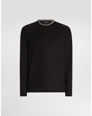 Dolce & Gabbana Jersey T-Shirt - ブラック